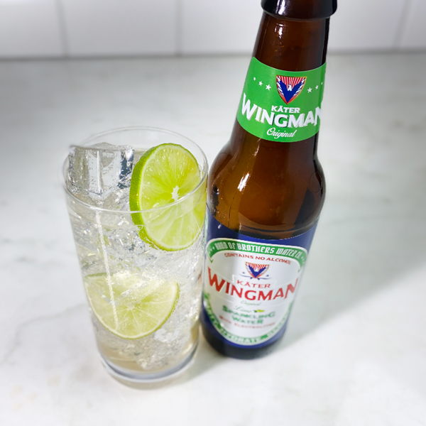 Mint Basil Lime Cocktail